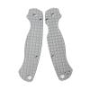 1 Pair Anodized Scales Fits for C81 Paramilitary 2, Custom CNC Aluminum Handle Patch Blank DIY Replacement Accessory(Silver) view 1