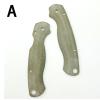 Ayull 1 Pair Micarta Scales Fits for C81 Paramilitary 2, Custom Handle Patch DIY Replacement Accessory(Green) view 2