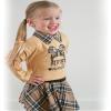 HINTINA 4T Toddler Little Girl Fall 2 Piece Outfits Long Sleeve Cool Girl Pullover Sweatshirt Top Plaid Leggings Pants Set Preppy Spring Clothes Winter Clothing Suit 4-5 Years view 3