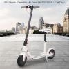 2024 Upgrade Electric Scooter Saddle Compatible with Xiaomi M365 2019-2024 Folding Seat, Adjustable E Bike Saddle Punch Free Shockproof Saddle Replacement for Adults, White view 2