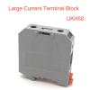 DWFSKZKV 5pcs UKH-50 Large Current Din Rail Terminal Blocks Screw Type Wire Electrical Terminals Block Connector UKH50 150A view 3