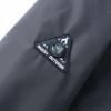 MGEOY Boys Rain Jacket Lightweight Waterproof Hooded Fleece Lined Raincoat Windbreakers for Kids Gray 8/9 view 2