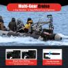 123CC Gasoline Outboard Motor 4 Stroke 6.5HP Gasoline Boat Engine Motor Manual Start Single Cylinder Water Cooling Fishing Boat Engine Outboard Motor with CDI Ignition System view 4