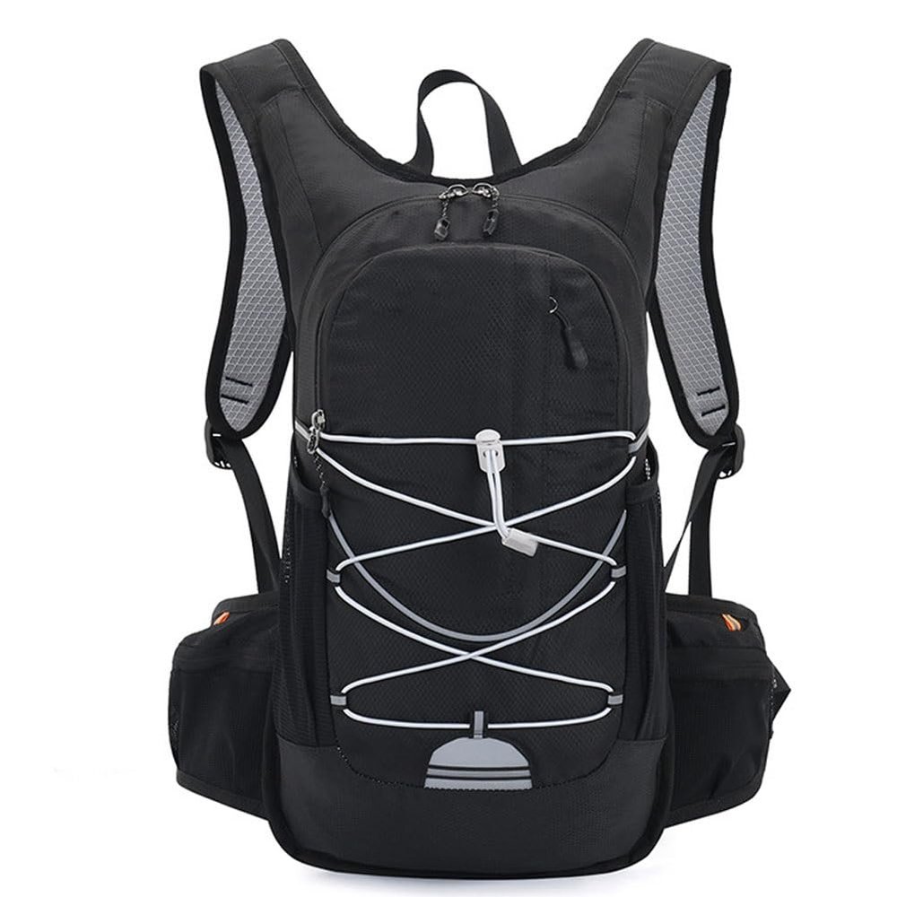 SHHUAOIL Marathon Running Vest,hydration Packs for Runners,Ergonomic Hydration Backpack with Adjustable Shoulder Straps(Black)
