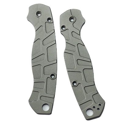 1 Pair Anodized Aluminum Scales Fits for C81 Paramilitary 2, Custom CNC Handle Patch Blank DIY Replacement Accessory
