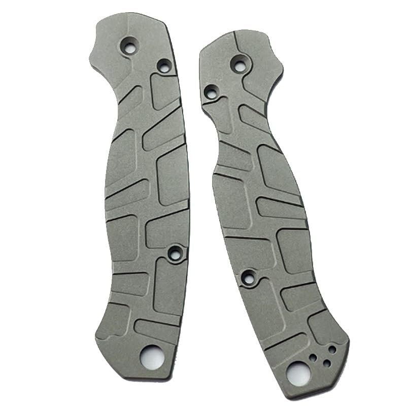 1 Pair Anodized Aluminum Scales Fits for C81 Paramilitary 2, Custom CNC Handle Patch Blank DIY Replacement Accessory
