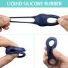 FEYRUN Baseball Thumb Guard Soft Silicone for Reduced Bat Sting, Swing Hitting Trainer Aid (Blue) view 3