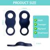 FEYRUN Baseball Thumb Guard Soft Silicone for Reduced Bat Sting, Swing Hitting Trainer Aid (Blue) view 4
