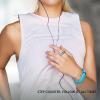 Heayzoki Smart Ring, Health Sleep Monitoring Step Tracking Fitness Ring, IP68 for Men Women () view 2