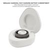 Heayzoki Smart Ring, Health Sleep Monitoring Step Tracking Fitness Ring, IP68 for Men Women () view 4