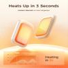 OCOOPA UT4 Young Rechargeable Hand Warmers 2 Pack, 0.6'' Slim Magnetic Design, Fits in Gloves & Pockets, UL Certified, Electric Hand Warmer, for Women, Winter Essentials view 3