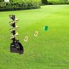 Tennis Ball Machine, Tennis Ball Tosser, Can Hold Around 30 Balls, Efficient Feed Machine, Automatic Rotation,Adjustable Serving Frequency and Intensity, Agile Exercise, for Single Training view 4