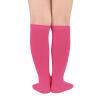 American Trends Hot Pink Girls Soccer Kids Softball Socks Football Baseball Youth Toddler Knee High Socks 1 Pack Rose 4-6 Years view 3