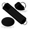 DriKou Ankle Straps for Cable Machines, Double D Ring Adjustable Comfort Fit Neoprene Ankle Straps, Ankle Cuff for Kickbacks, Booty Hip Abductors,Glute Workouts, Leg Extensions (Black) view 4