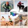 Cycling Sunglasses - Sports Sunglasses, Road Cycling Glasses, Outdoor Sports Polarized Sunglasses, Cycling Glasses & Goggles, Baseball Glasses, bikee Glasses For mtbb Riding view 4