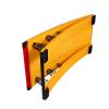 ENWINDXS Heavy Duty Vault Spring Board Gymnastics Junior SpringboardAdult Vault Equipment Curved Spring Board with Thickened Spring Inside for Practice Obstacle Courses(Red) view 1