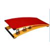 ENWINDXS Heavy Duty Vault Spring Board Gymnastics Junior SpringboardAdult Vault Equipment Curved Spring Board with Thickened Spring Inside for Practice Obstacle Courses(Red) view 4