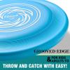 iDotha Sports Flying Disc - Compeition Flying Discs for Beach, Backyard, Lawn, Park, Camping and More - Great for All Ages Outdoor Flying Disc Training (Blue) view 2