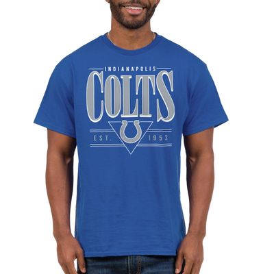 Indianapolis Colts NFL Established Retro - Adult Short Sleeve Fan T-Shirt for Men & Women