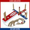 Outdoor Giant Ring Toss & Board Games Set for Family Fun - Includes 6 Ropes, Tic Tac Toe, Jumbo Checkers - Perfect for Parties, Carnivals, and Picnics view 3