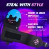 Baseball Sliding Mitt Adult Size - Ice Cream Sliding Mitt for High School & College Age Players, for Baseball & Softball, Ambidextrous, Hand & Wrist Protection (Midnight Vice, Adult) view 4