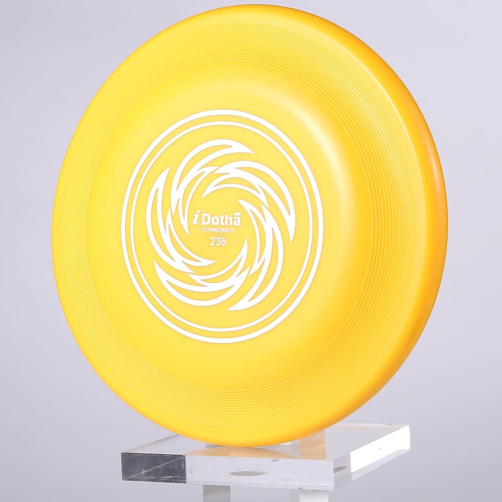 iDotha Sports Flying Disc, Compeition Flying Discs, Lightweight Durable Flying Disc Toys for Backyard Beach Lawn Park Outdoor Games, 105 Gram, 9.3 Inch Disc.