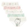 Fidelina 5-Pack Girls' RABBIT Design Ultra-Soft Microfiber Panties with Cotton Lining Size 4 view 1