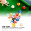 2.3in Diameter Professional Regulation Size Billiards Pool Balls Set, Standard Set of 16 Pool Balls for Billiard Table, Pool Table Accessories Balls Set for Practice Tournament view 3