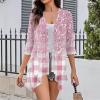 Beach Dress Beach Clothes Bathing Suit Cover Date Night Outfit for Women Womens Coverups for Swimwear Swimsuit Cover Ups(E-Pink,Small) view 2