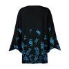 Hawaiian Dresses for Women Bathing Suit Swim Suits Cover Up for Women 2024 Shrugs for Women Summer Top Boho Dress(B-Black,Medium) view 4
