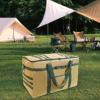 Pegciuho Heavy Duty Outdoor Gear Storage Bag for Camping and Hiking, Khaki view 2