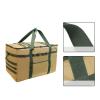 Pegciuho Heavy Duty Outdoor Gear Storage Bag for Camping and Hiking, Khaki view 4