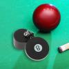 Pegciuho Pool Chalk Holder with Adjustable Clip for Billiards, Round view 2