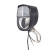 Beuiouer Dynamo Bike Light Front Light Set Input AC 6V 3W Dynamo Bicycle LED Headlight Bike Accessories, Black view 1