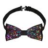 Colorful Glitter Men's Formal Classic Bow Ties Pre-Tied Tie with Adjustable Neck Band for Parties Wedding view 4