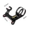 Beuiouer 20/31.8mm Adjustable Bike Disc Brake Bracket Converter Frame Adapter Mounting Holder view 2