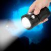 QX3 Ultra Bright Diving Fill Light Torch,Aluminum Alloy Body,IPX8 for Underwater Photography Suitable for Divers Black (Black) view 3