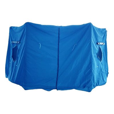 Aosekaa Trampoline Tent, Trampoline Shade Cover, Trampoline Protective Cover, Trampoline Awning, Trampoline Canopy, Blue 6FT 6 Poles, Optional