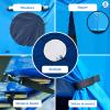 Aosekaa Trampoline Tent, Trampoline Shade Cover, Trampoline Protective Cover, Trampoline Awning, Trampoline Canopy, Blue 6FT 6 Poles, Optional view 4