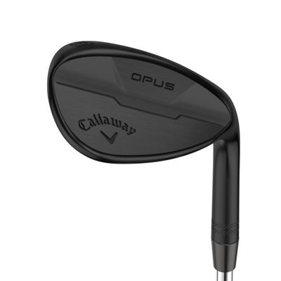 Callaway Opus Black Sand Wedge, 54-12 (Bounce) S Grind, Steel, Wedge Flex, Standard