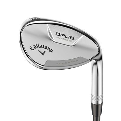 Callaway Golf Opus Platinum Wedge(56 Degree (Right Hand), S Grind, 12* Bounce.Steel Shaft,Chrome)