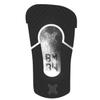 Bent Metal Axtion Snowboard Bindings, L: US M 11-14, Black/White view 3