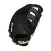 Wilson 2024 Baseball Classics Series A2000 1679 12.5 Baseball First Base Mitt - Right Hand Throw, Black/Yellow view 2