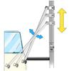 Fishmaster T-Top Vertical Brace Standoffs - Tower Frame Stabilizer (Center Consoles Under 30in.) Quick Release Knobs - Pro Series view 3