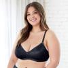 Bestform Womens 5006222 Floral Jacquard Wireless Soft Cup Bra with Lightly-Lined Cups view 2