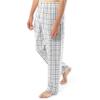 Fruit of the Loom Men's Broadcloth Short Sleeve Top and Long Pants Pajama Set, Natural/Green Plaid, 4X view 3