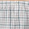 Fruit of the Loom Men's Broadcloth Short Sleeve Top and Long Pants Pajama Set, Natural/Green Plaid, 4X view 4