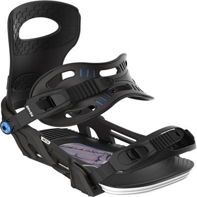 Bent Metal Metta Womens Snowboard Bindings, S/M: US W 5-8, Black