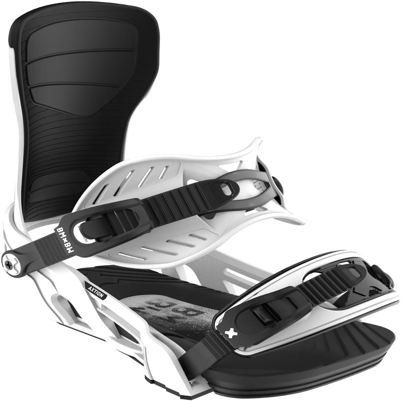 Bent Metal Axtion Mens Snowboard Bindings White L