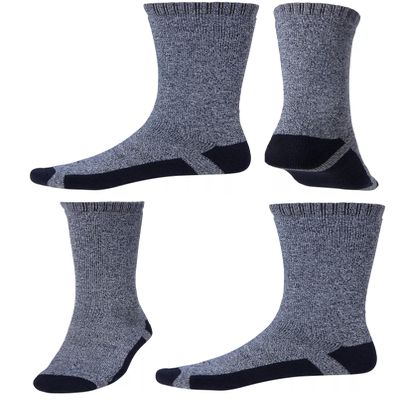 Alpine Design Performance Hiker Crew Socks - 4 Pack (US, Alpha, X-Large, Regular, Regular, Black)